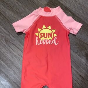 3/25$ Sunkissed bathing suit Baby girl size 6-12 months NWOT